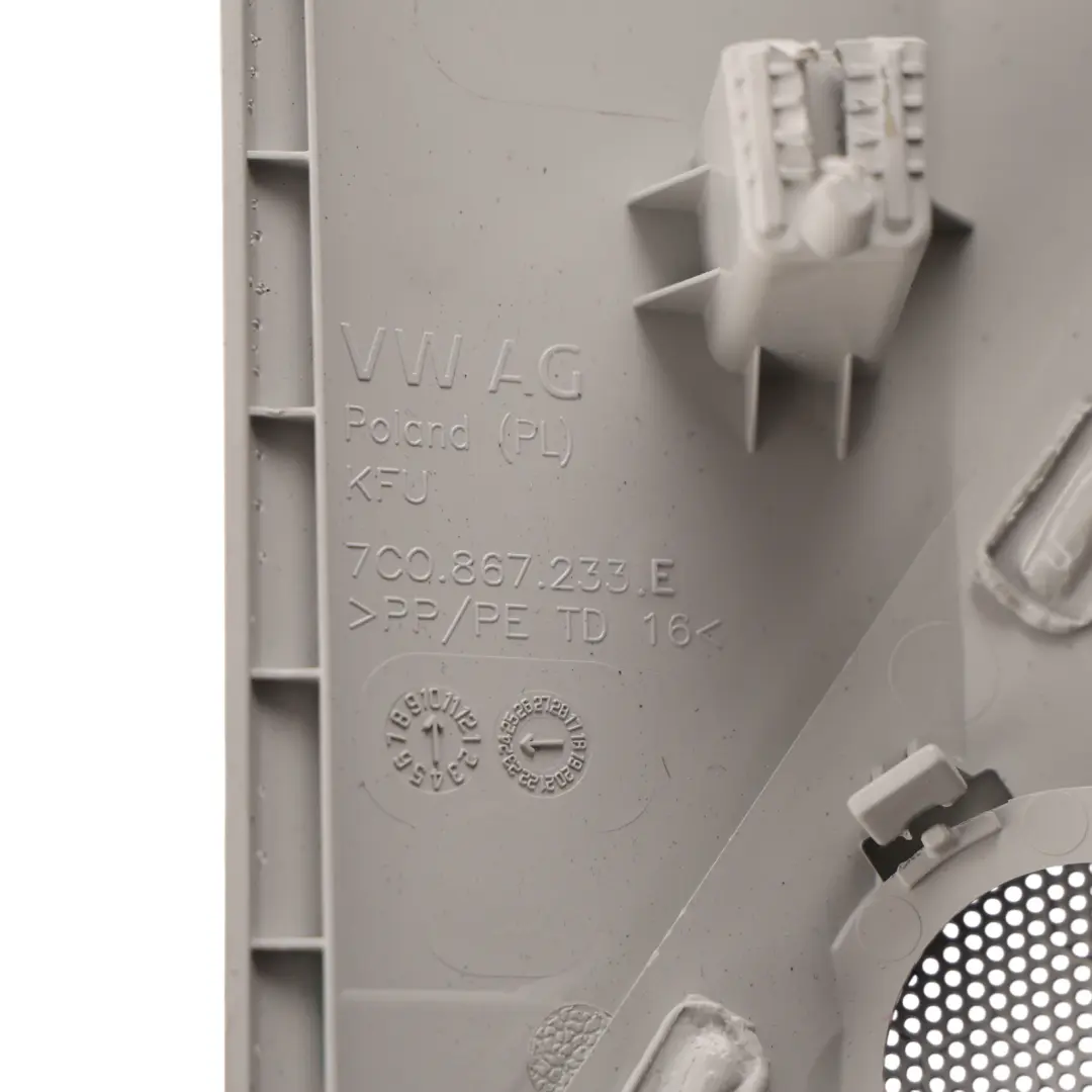 Volkswagen Crafter SY A-Pillar Collumn Trim Cover Panel Grey Left N/S - SKU 7C0867233E - Part number 7C0867233E