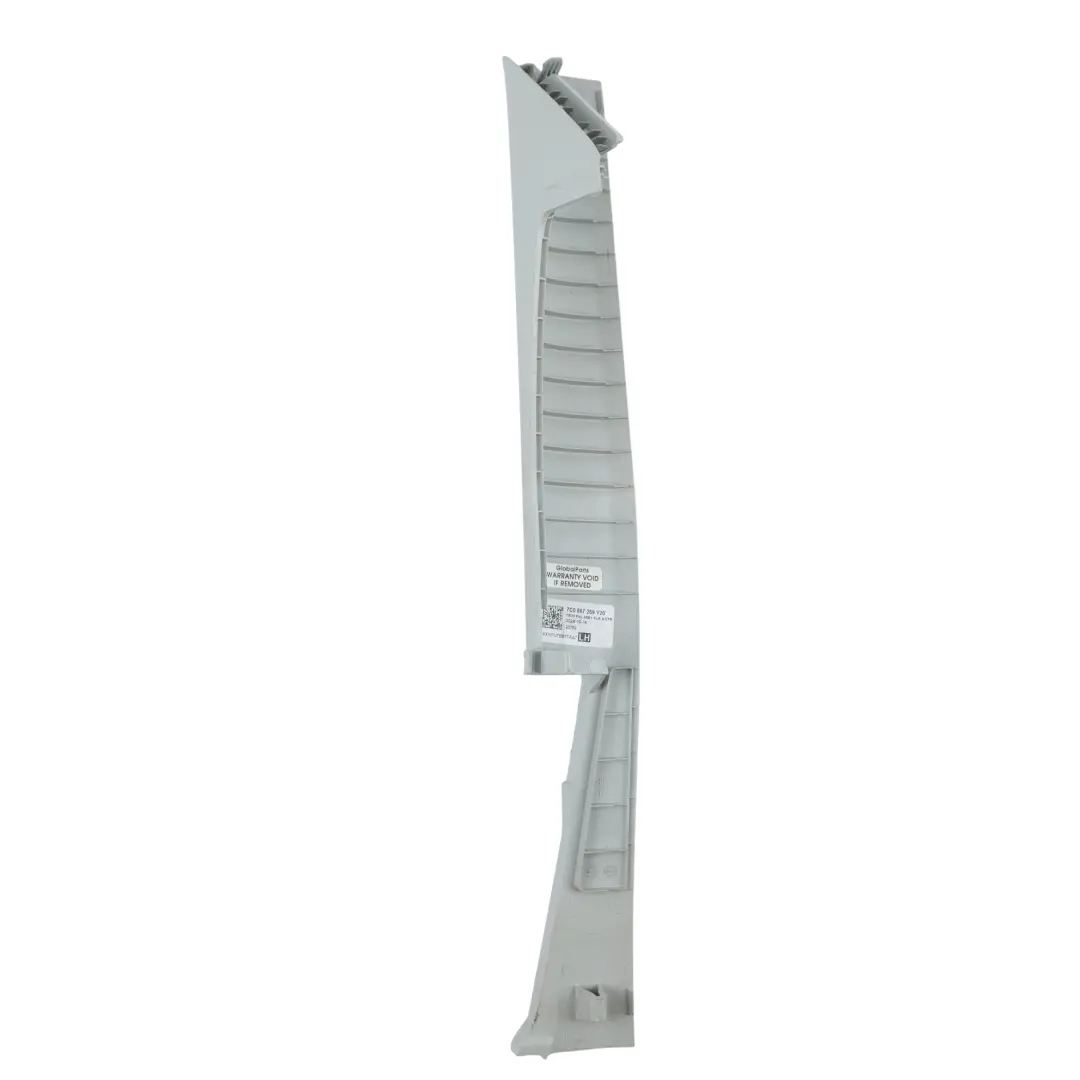 Moldura Pilar A Central Izquierda Gris Perla para Volkswagen Crafter SY con número de pieza 7C0867269 Volkswagen Crafter SY Moldura Pilar A Central Izquierda Gris Perla - SKU 7C0867269 - Número de pieza 7C0867269