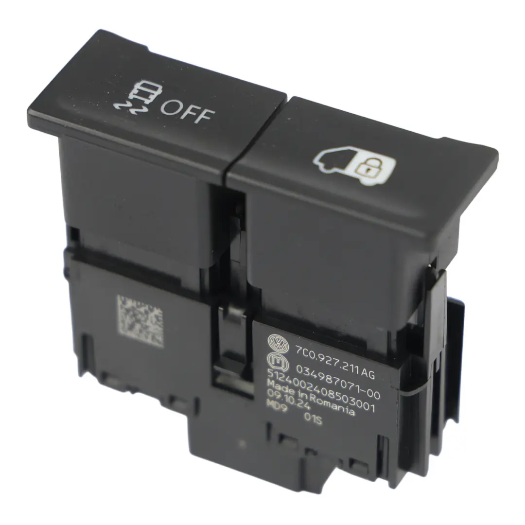 Volkswagen Crafter MK2 Schalter Bedienfeld Taste - SKU 7C0927211AG - Teilenummer 7C0927211AG