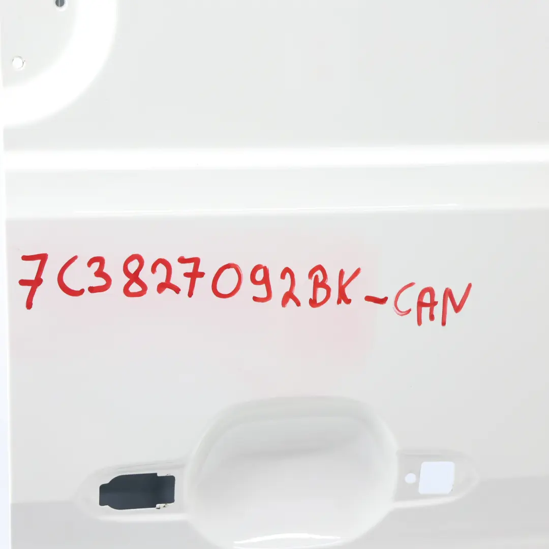 Volkswagen Crafter Mk2 Rear Door Right O/S Tailgate High Roof Candy White - B9A - SKU 7C3827092BK-CAN - Part number 7C3827092BK