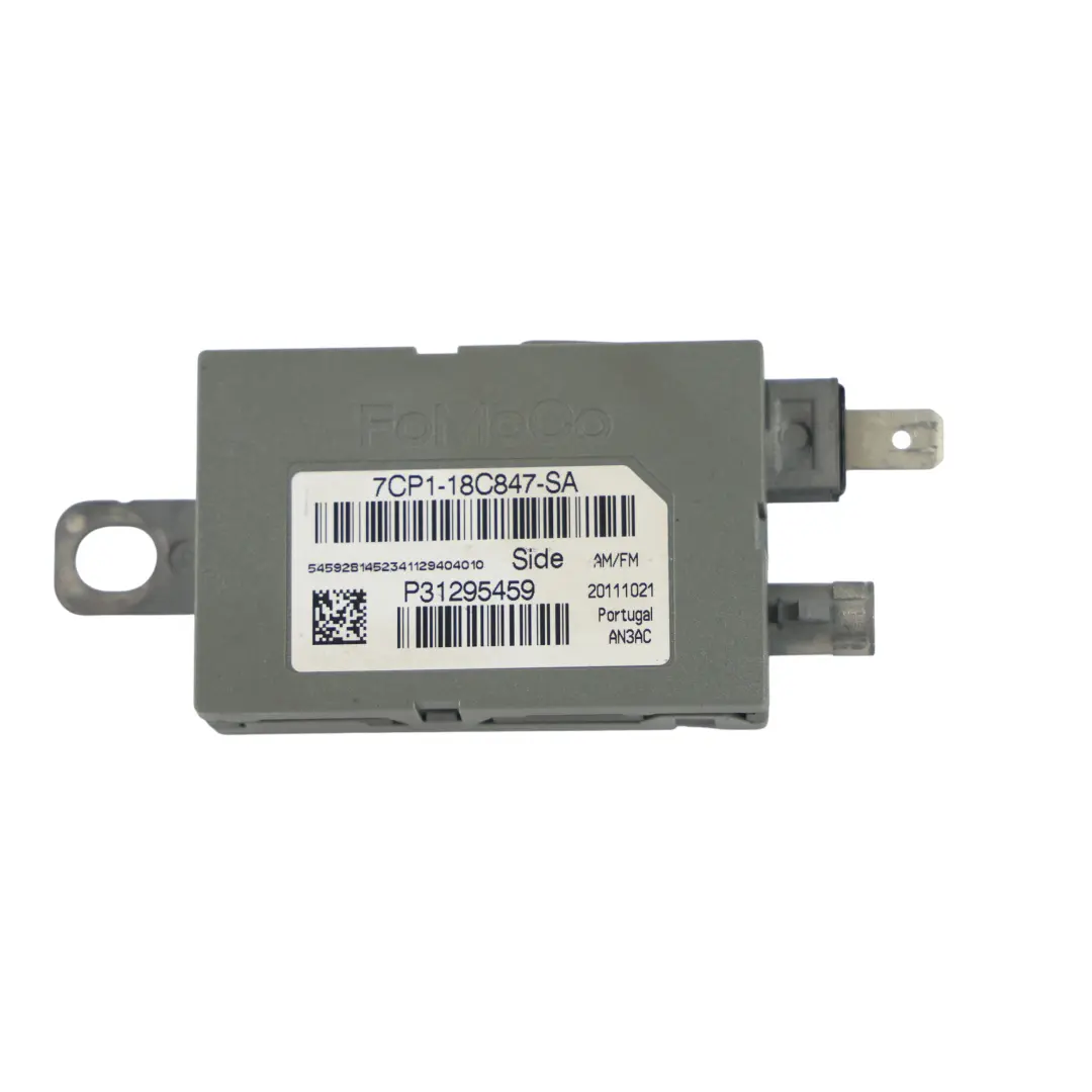 Ford Mondeo MK4 Amplificador Antena Radio AM FM Módulo ECU - SKU 7CP1-18C847-SA - Número de pieza 7CP1-18C847-SA