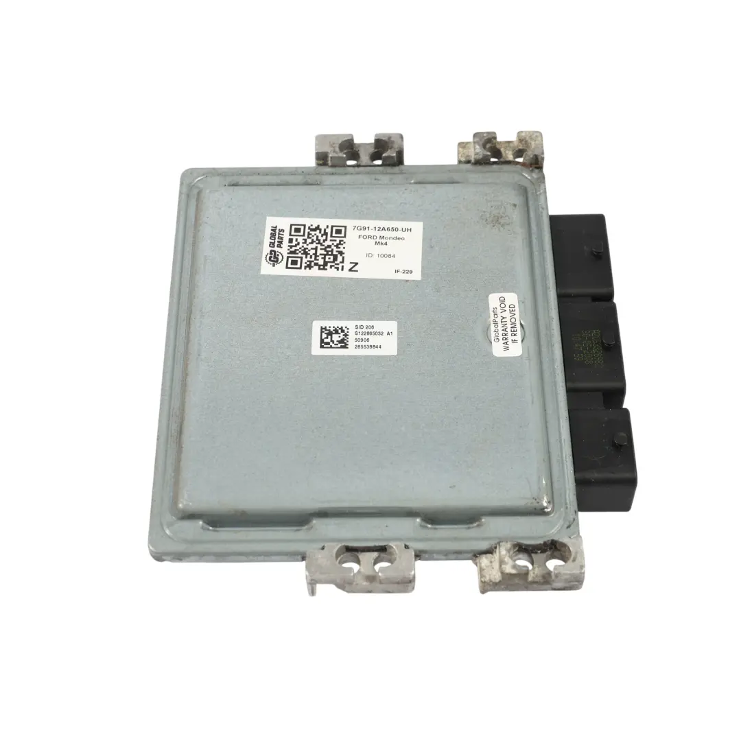 Ford Mondeo MK4 Module ECU Moteur 2.0 TDCi DW10 140HP Manuel - SKU 7G91-12A650-UH - Numéro de pièce 7G91-12A650-UH
