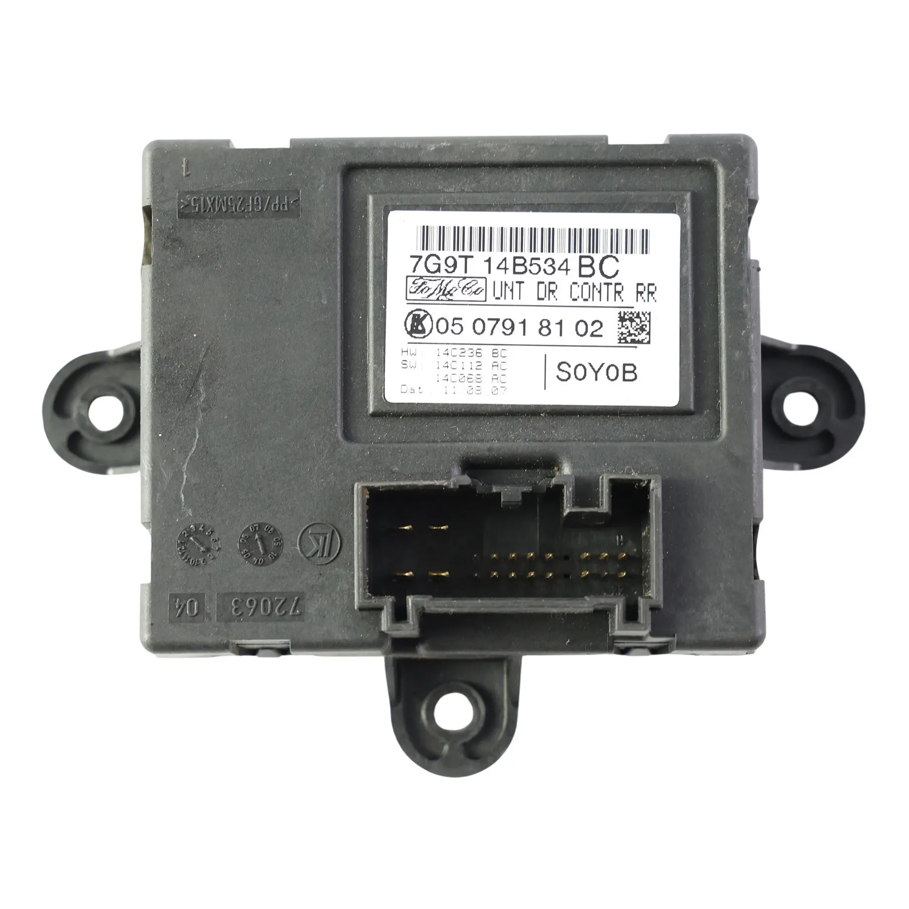 Land Rover Freelander 2 L359 Rear Door Module Left Right N/O/S 7G9T-14B534-BC