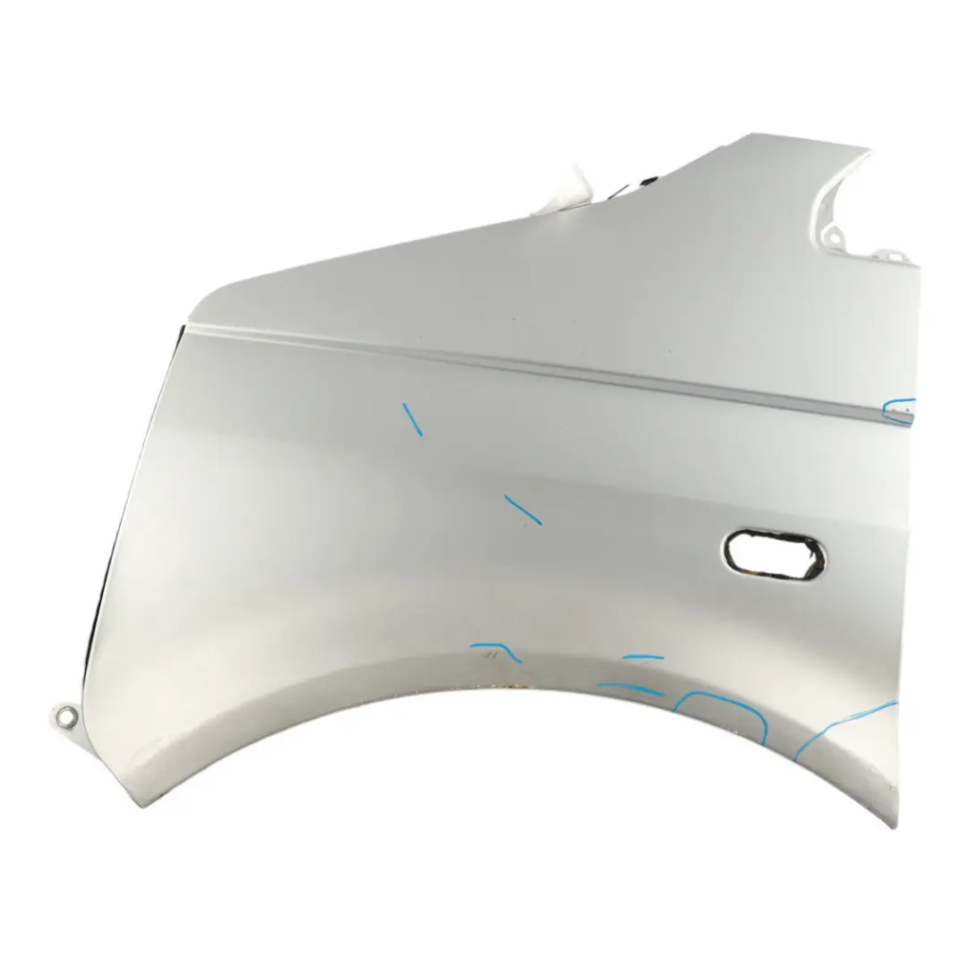 VW Transporter T5 Side Panel Front Left N/S Wing Fender Silver Metallic A7W - SKU 7H0821101E-RES - Part number 7H0821101E