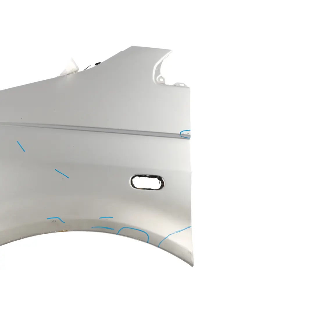 VW Transporter T5 Side Panel Front Left N/S Wing Fender Silver Metallic A7W - SKU 7H0821101E-RES - Part number 7H0821101E