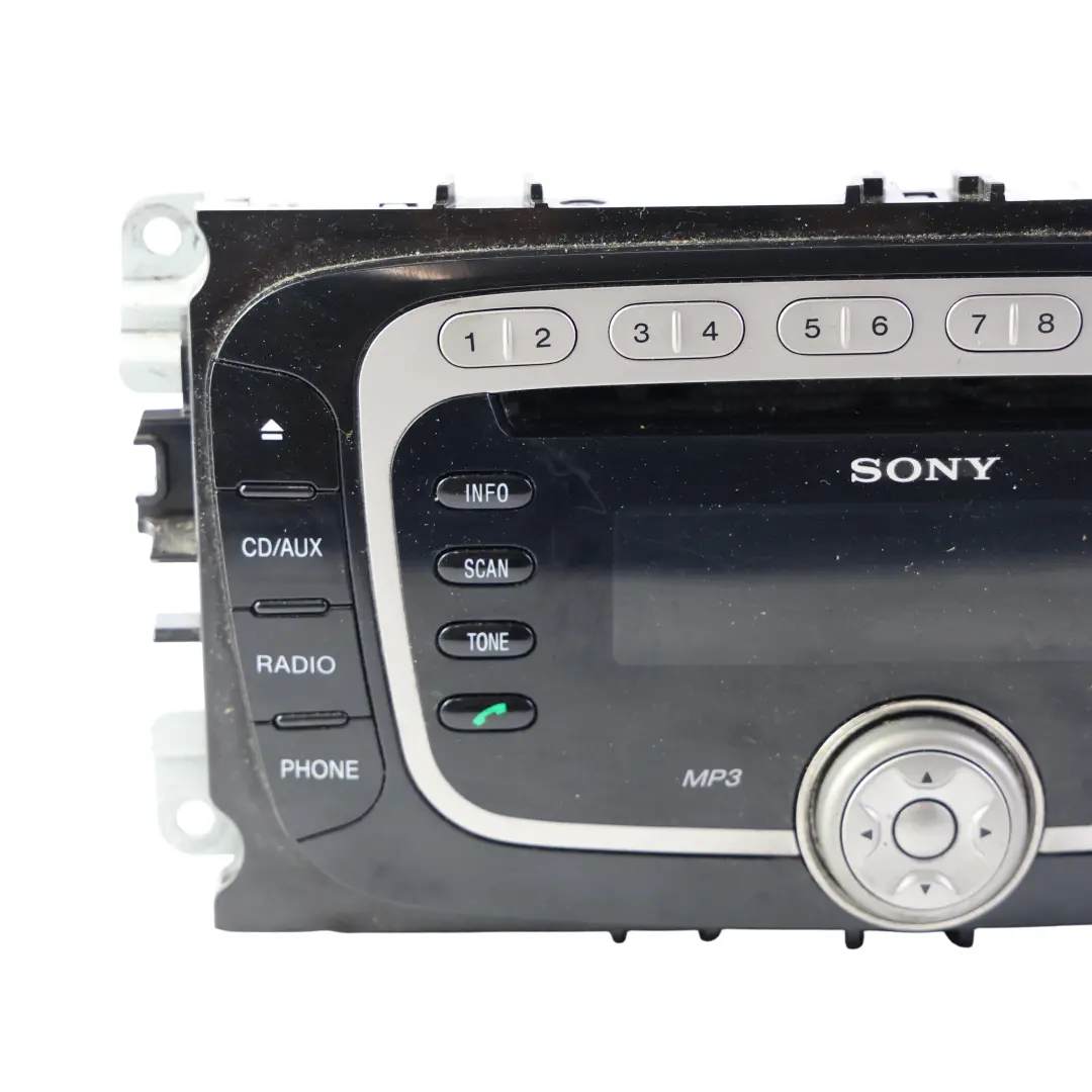 Ford Focus MK2 Sony Stereo Radio CD Player Kopfeinheit - SKU 7M5T-18C939-EB - Teilenummer 7M5T-18C939-EB