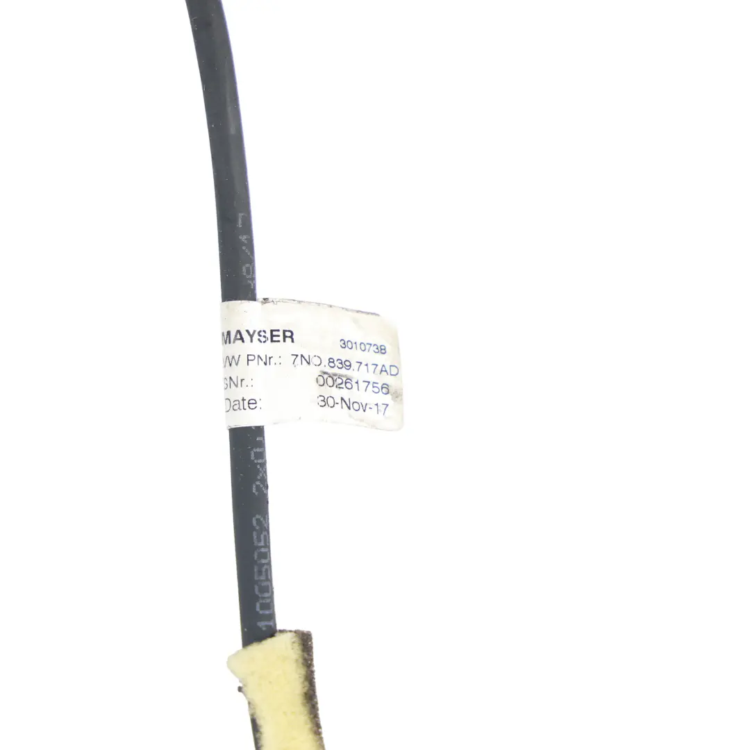 7N Sharan MK2 Capteur Joint Porte Coulissante Gauche pour Seat Alhambra à propos du numéro de pièce 7N0839717AD Seat Alhambra 7N Sharan MK2 Capteur Joint Porte Coulissante Gauche - SKU 7N0839717AD - Numéro de pièce 7N0839717AD