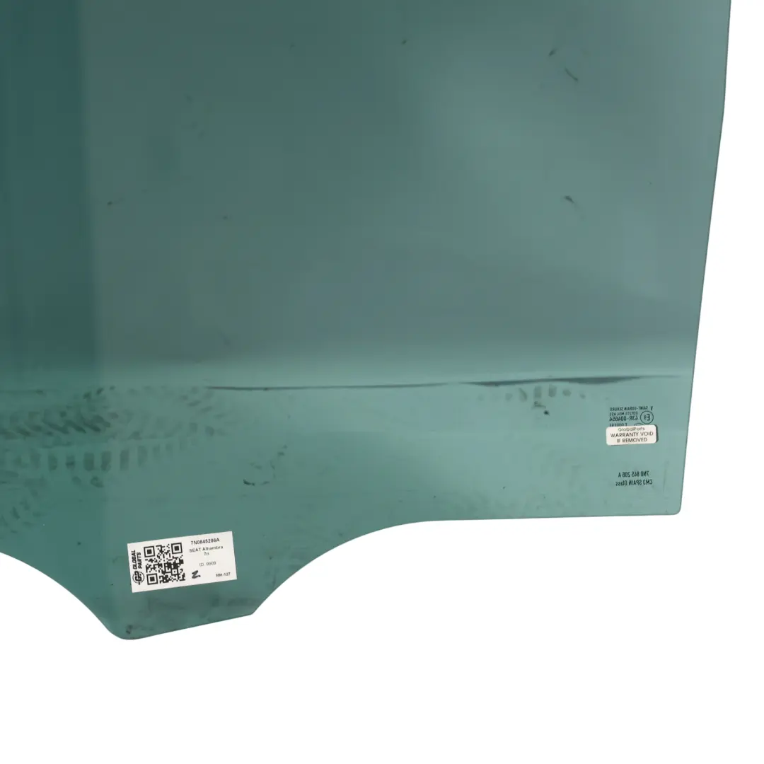 7N Door Window Glass Rear Right O/S AS3 Tinted to Seat Alhambra with Part number 7N0845206A Seat Alhambra 7N Door Window Glass Rear Right O/S AS3 Tinted - SKU 7N0845206A - Part number 7N0845206A