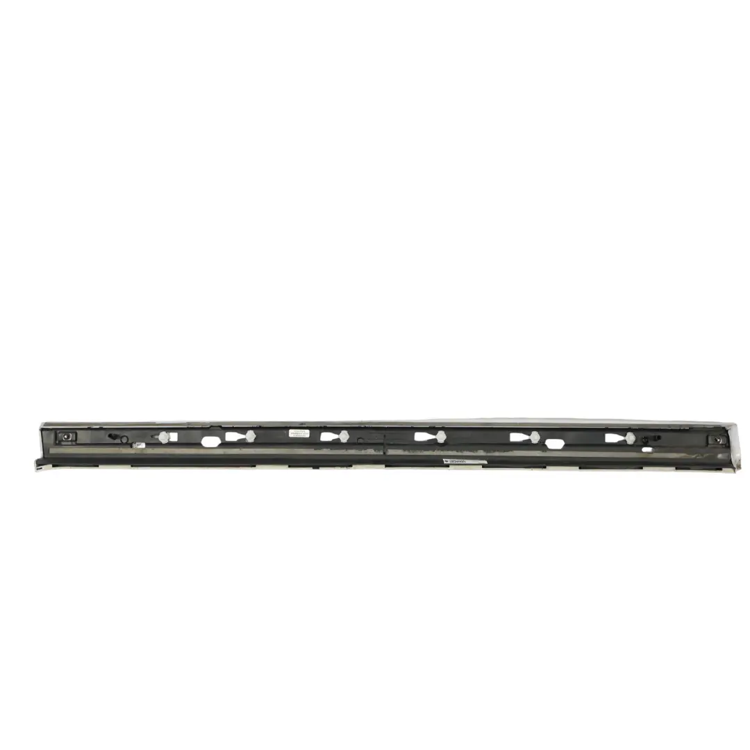 VW Sharan 7N Front Door Moulding Strip Right O/S White Silver Metallic B9Z - SKU 7N0854940H-WHS - Part number 7N0854940H