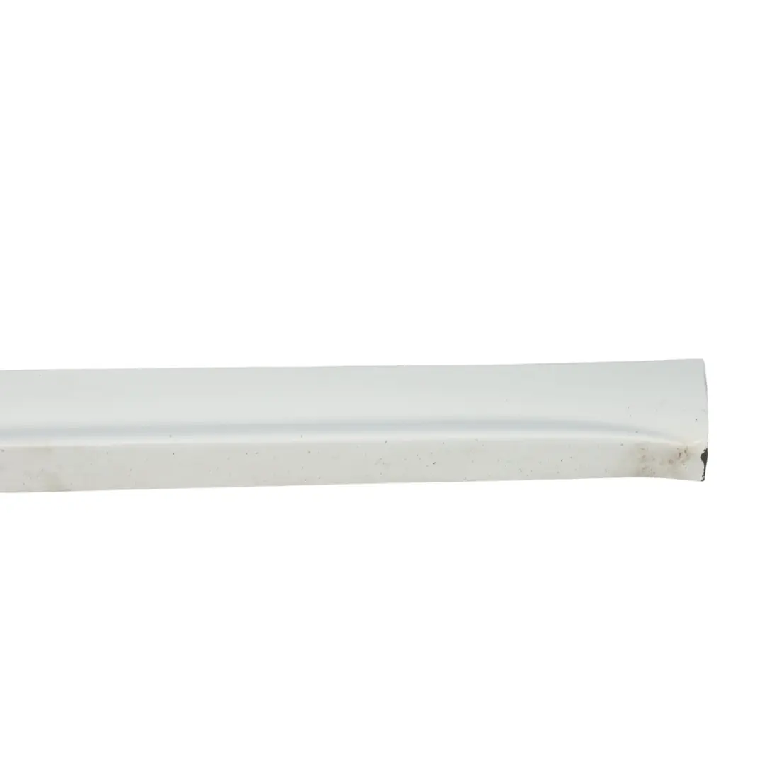 VW Sharan 7N Front Door Moulding Strip Right O/S White Silver Metallic B9Z - SKU 7N0854940H-WHS - Part number 7N0854940H