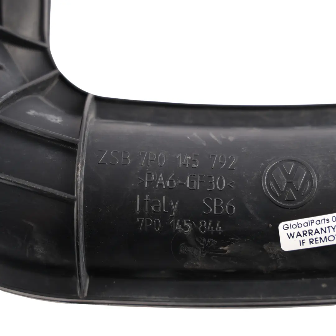Porsche Touareg 7P Ladeluftkühler Schlauch Rohr 3.0 TDI - SKU 7P0145792-1 - Teilenummer 7P0145792