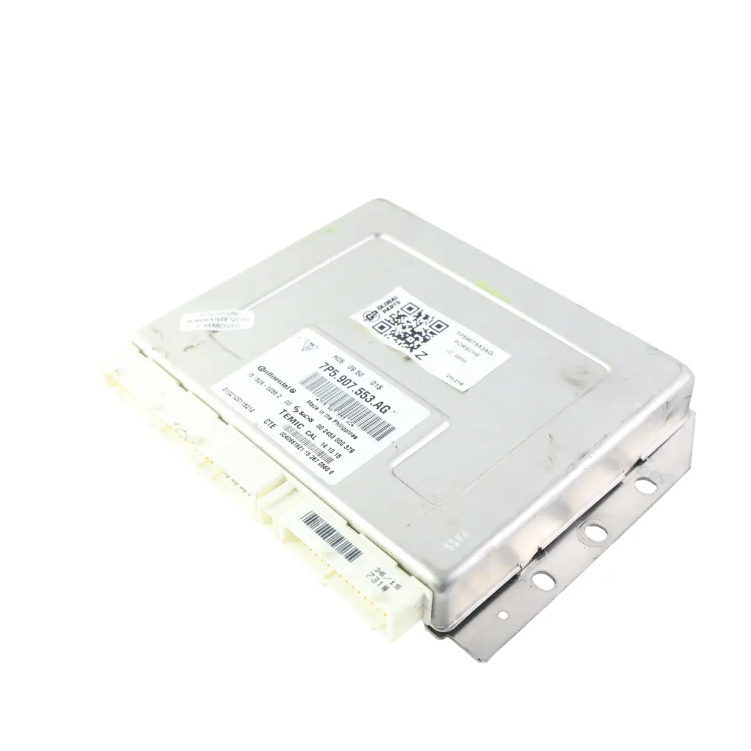 Porsche Cayenne 92A Federung Steuergerät Modul ECU - SKU 7P5907553AG - Teilenummer 7P5907553AG