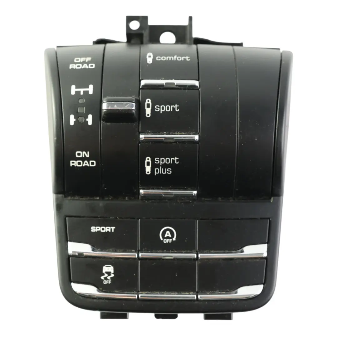 Suspension Switch Centre Console Button Panel to Porsche Cayenne S 92A with Part number 7P5927127CJ Porsche Cayenne S 92A Suspension Switch Centre Console Button Panel - SKU 7P5927127CJ-1 - Part number 7P5927127CJ