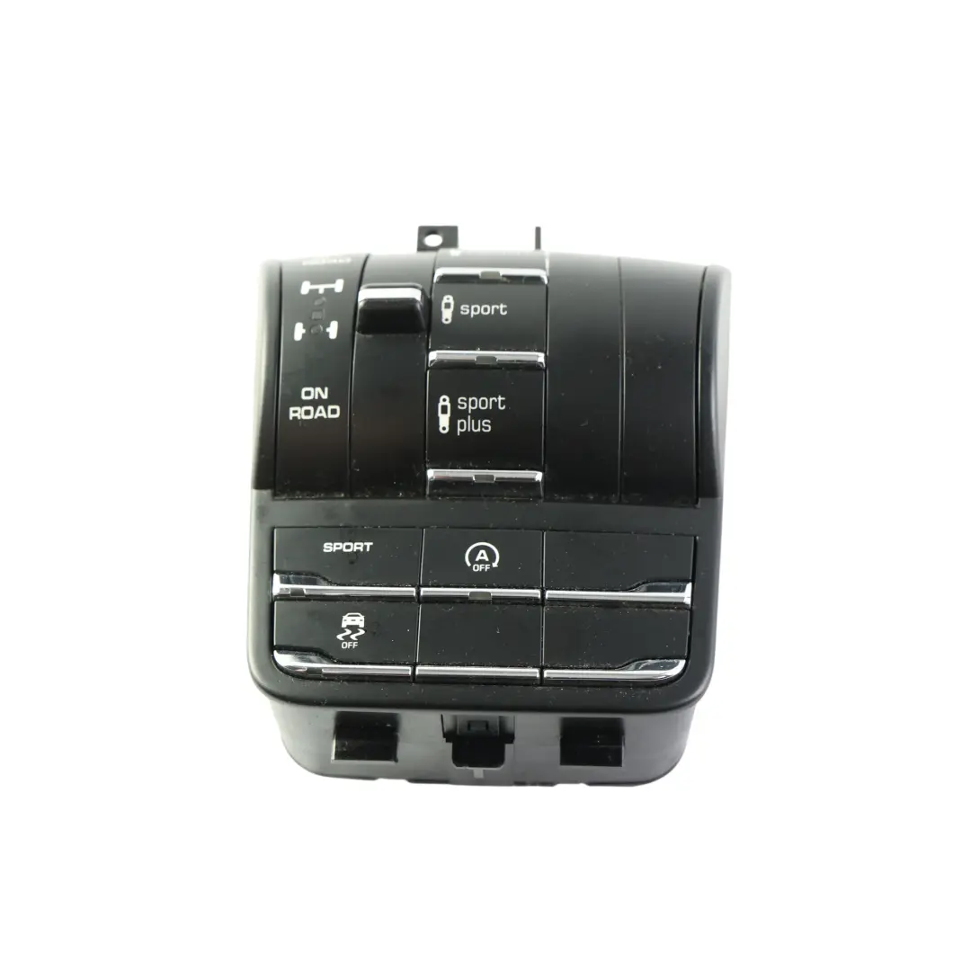 Porsche Cayenne S 92A Suspension Switch Centre Console Button Panel - SKU 7P5927127CJ-1 - Part number 7P5927127CJ
