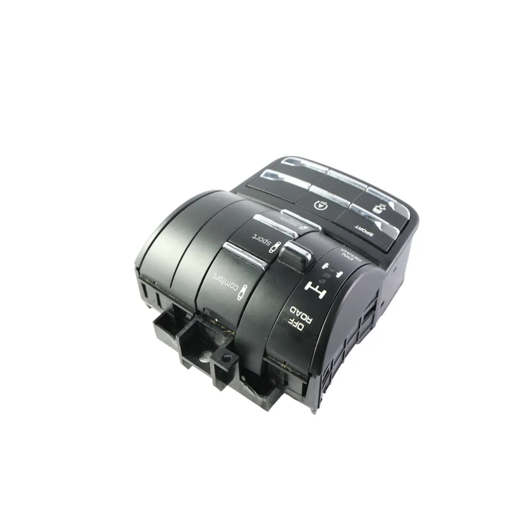 Porsche Cayenne S 92A Suspension Switch Centre Console Button Panel - SKU 7P5927127CJ-1 - Part number 7P5927127CJ