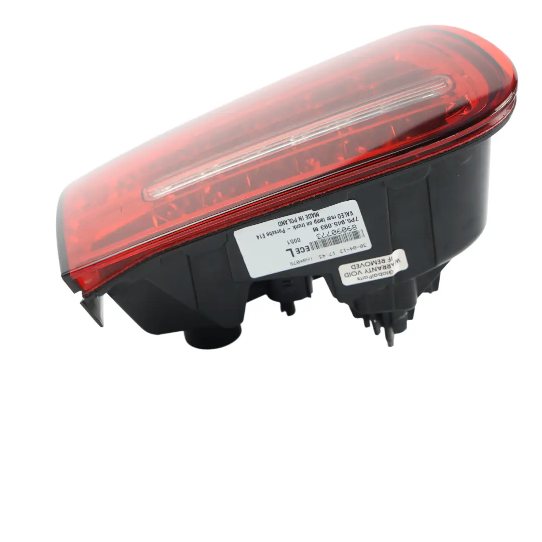Porsche Cayenne 92A Luce Posteriore Interna Portellone Sinistra - SKU 7P5945093M - Numero di parte 7P5945093M