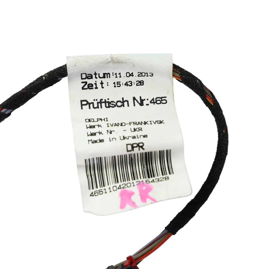 Porsche Cayenne 92A Cablaggio Porta Posteriore Sinistro Destro - SKU 7P5971693D - Numero di parte 7P5971693D
