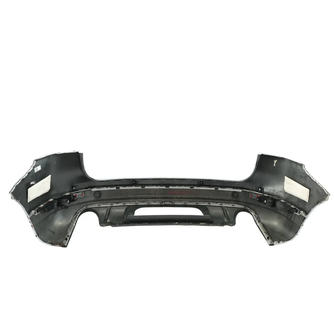 7P Rear Bumper Trim Cover Panel Deep Black C9X to Volkswagen Touareg with Part number 7P6807417 Volkswagen Touareg 7P Rear Bumper Trim Cover Panel Deep Black C9X - SKU 7P6807417-ICS - Part number 7P6807417