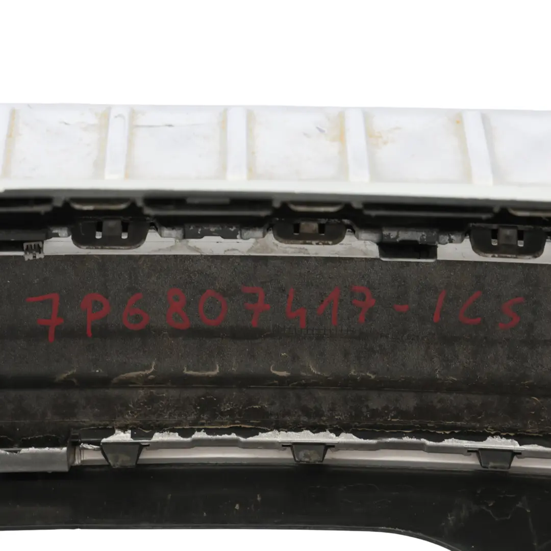 Volkswagen Touareg 7P Listwa Osłona Zderzaka Tylnego Czarny C9X - SKU 7P6807417-ICS - Numer Części 7P6807417
