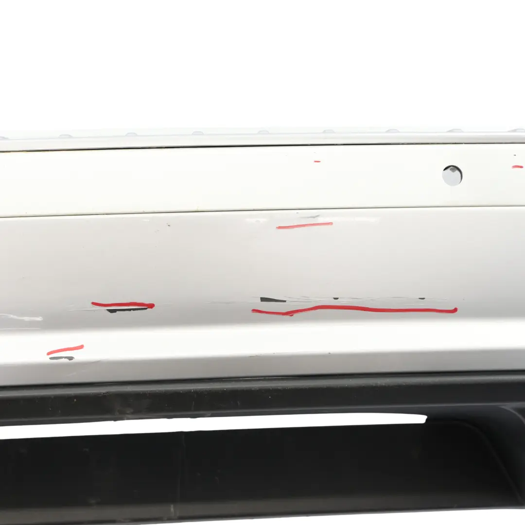 Volkswagen Touareg 7P Rear Bumper Trim Cover Panel Deep Black C9X - SKU 7P6807417-ICS - Part number 7P6807417