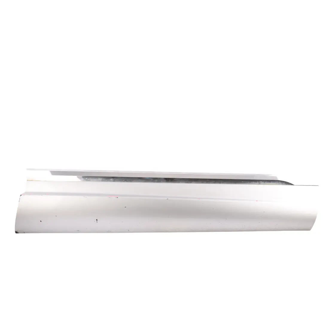 VW Touareg 7P Front Door Strip Moulding Trim Right O/S M7W Ice Silver - X7W - SKU 7P6853960A-ICS - Part number 7P6853960A