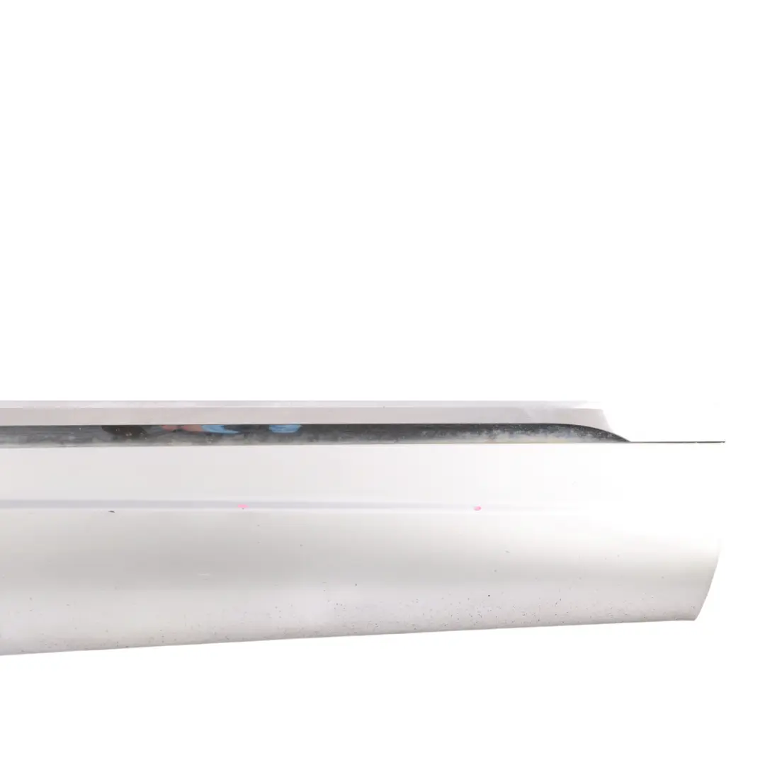VW Touareg 7P Front Door Strip Moulding Trim Right O/S M7W Ice Silver - X7W - SKU 7P6853960A-ICS - Part number 7P6853960A