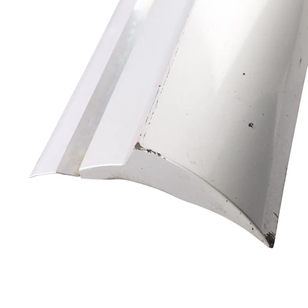 VW Touareg 7P Front Door Strip Moulding Trim Right O/S M7W Ice Silver - X7W - SKU 7P6853960A-ICS - Part number 7P6853960A