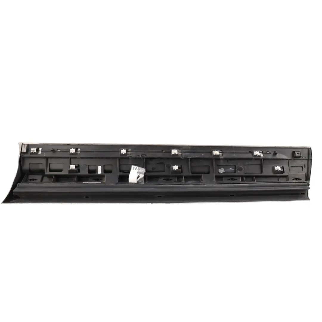 Volkswagen Touareg 7P Front Door Strip Moulding Trim Left N/S Ice Silver - X7W - SKU 7P6854939C-ICS - Part number 7P6854939C