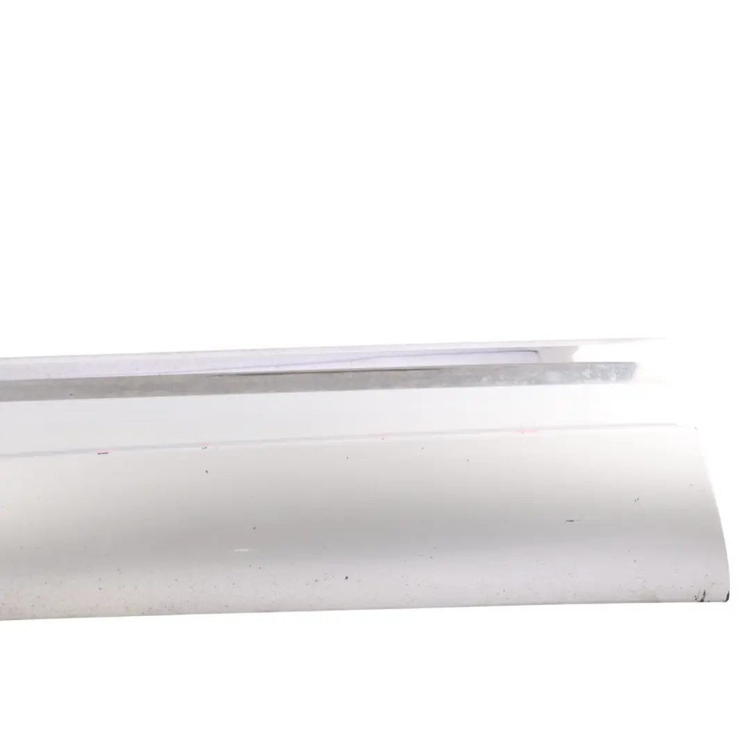 Volkswagen Touareg 7P Front Door Strip Moulding Trim Left N/S Ice Silver - X7W - SKU 7P6854939C-ICS - Part number 7P6854939C