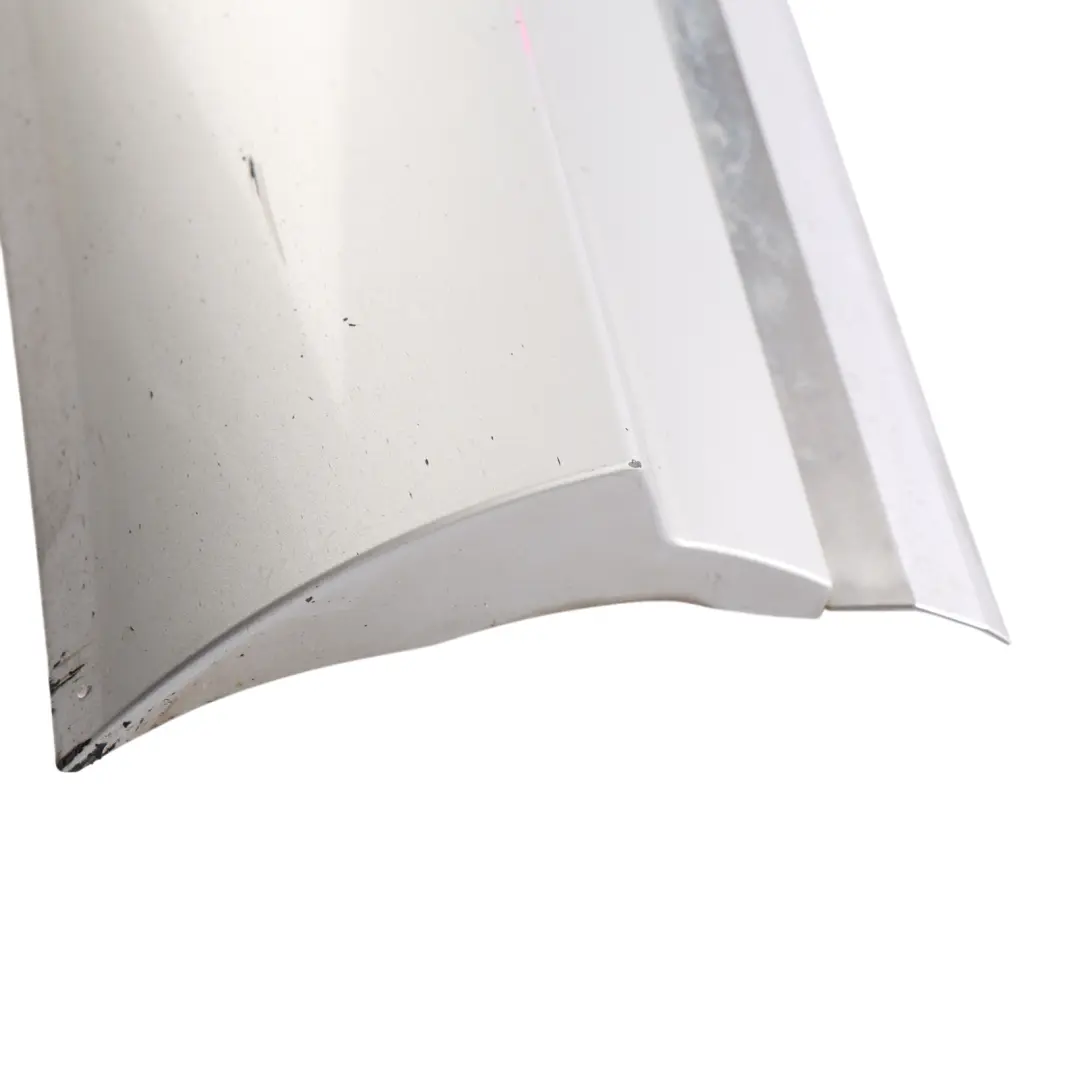 Volkswagen Touareg 7P Front Door Strip Moulding Trim Left N/S Ice Silver - X7W - SKU 7P6854939C-ICS - Part number 7P6854939C