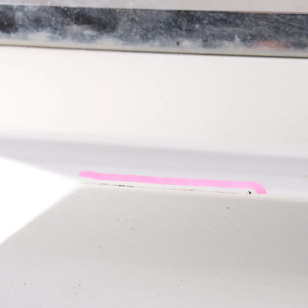 VW Touareg 7P Door Trim Moulding Rear Left N/S Ice Silver - X7W - SKU 7P6854949C-ICS - Part number 7P6854949C