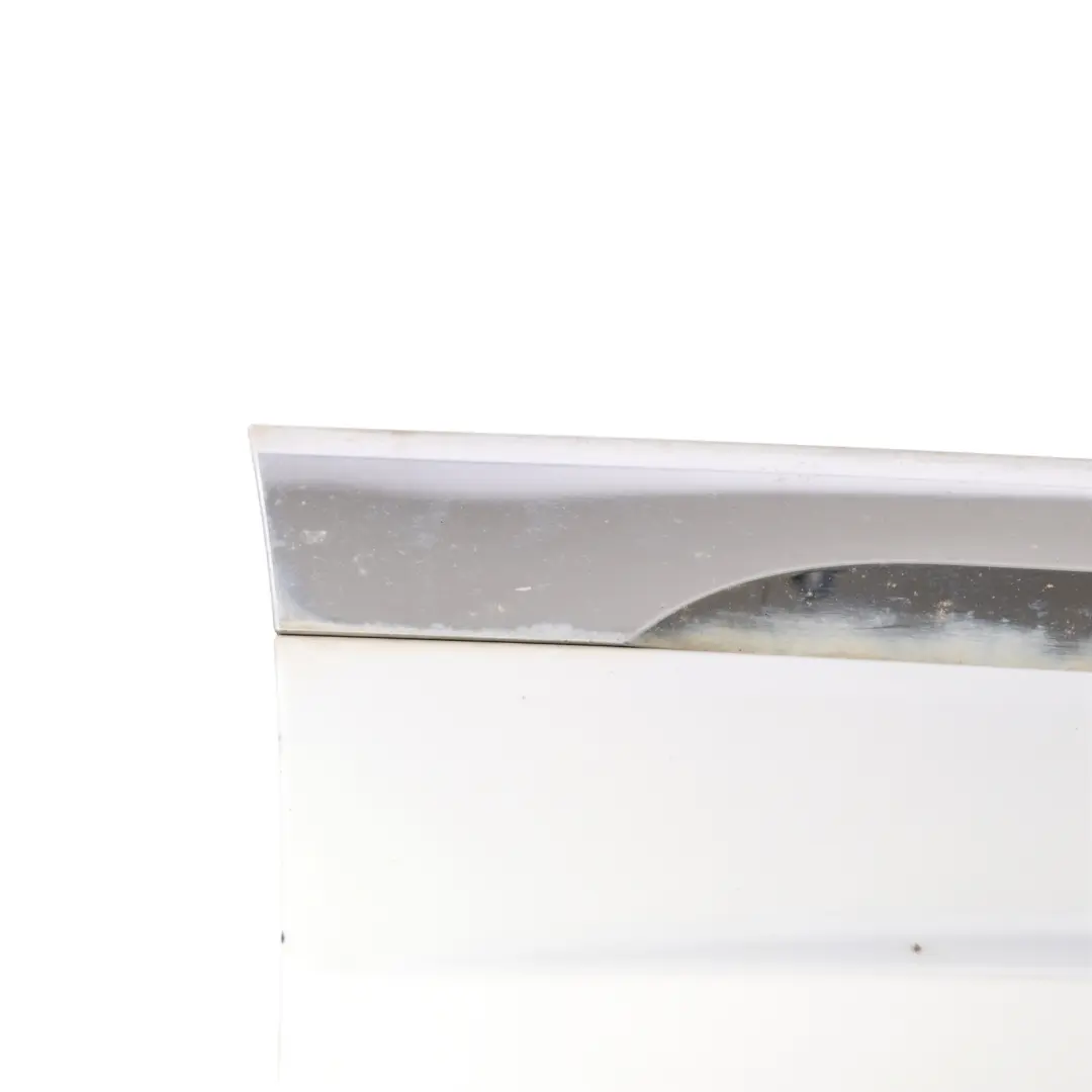 VW Touareg 7P Door Trim Moulding Rear Right O/S Ice Silver - X7W - SKU 7P6854950C-ICS - Part number 7P6854950C