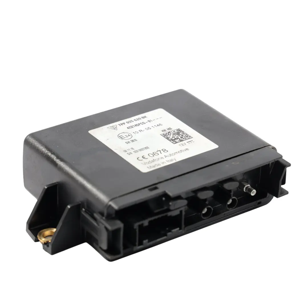 Porsche Cayenne 92A Fahrzeug Tracking Steuergerät Modul - SKU 7PP035620BK - Teilenummer 7PP035620BK