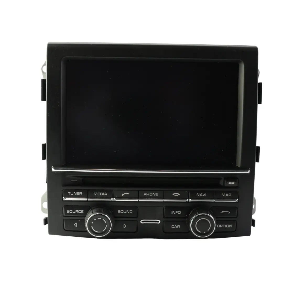 Multimedia Musik Navi CD Radio Player Head Unit für Porsche Cayenne 92A mit Teilenummer 7PP035730B Porsche Cayenne 92A Multimedia Musik Navi CD Radio Player Head Unit - SKU 7PP035730B - Teilenummer 7PP035730B