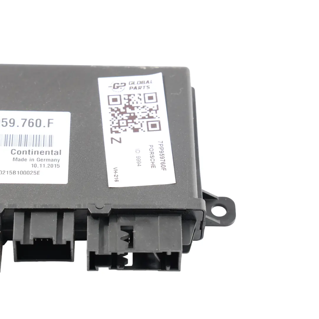 Modulo Controllo Memoria Sedile Anteriore ECU per Porsche Cayenne S 92a con numero di parte 7PP959760F Porsche Cayenne S 92a Modulo Controllo Memoria Sedile Anteriore ECU - SKU 7PP959760F - Numero di parte 7PP959760F