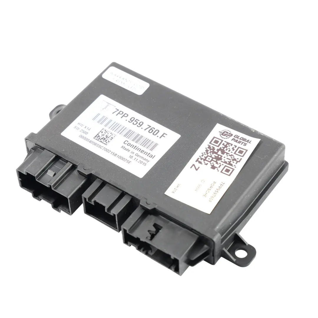 Moduł Sterownik Pamięci Fotela Przedniego do Porsche Cayenne S 92a o numerze 7PP959760F Porsche Cayenne S 92a Moduł Sterownik Pamięci Fotela Przedniego - SKU 7PP959760F - Numer Części 7PP959760F