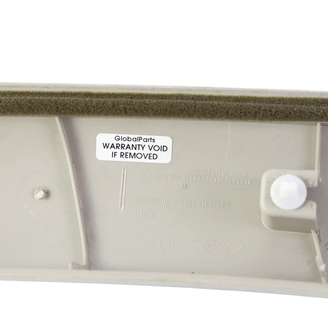 MK4 Windschutzscheibe Zierleiste Leinen Links für Ford Mondeo mit Teilenummer 7S71-A03199-AB Ford Mondeo MK4 Windschutzscheibe Zierleiste Leinen Links - SKU 7S71-A03199-AB - Teilenummer 7S71-A03199-AB