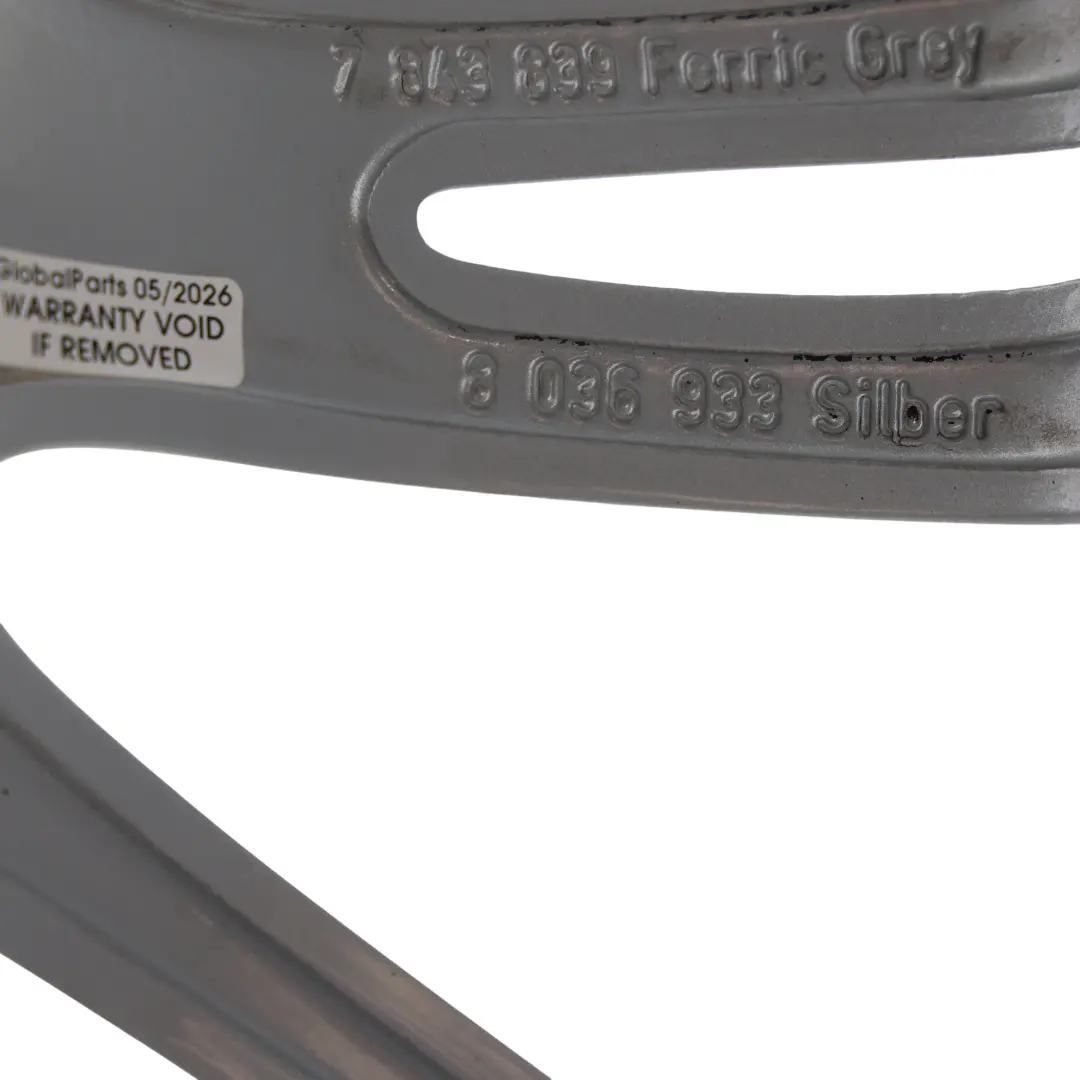 Llanta de Aleacion Delantera 18" 8J M Spider Spoke 193 para BMW E90 E91 E92 E93 con número de pieza 8036933 BMW E90 E91 E92 E93 Llanta de Aleacion Delantera 18" 8J M Spider Spoke 193 - SKU 8036933-2 - Número de pieza 8036933