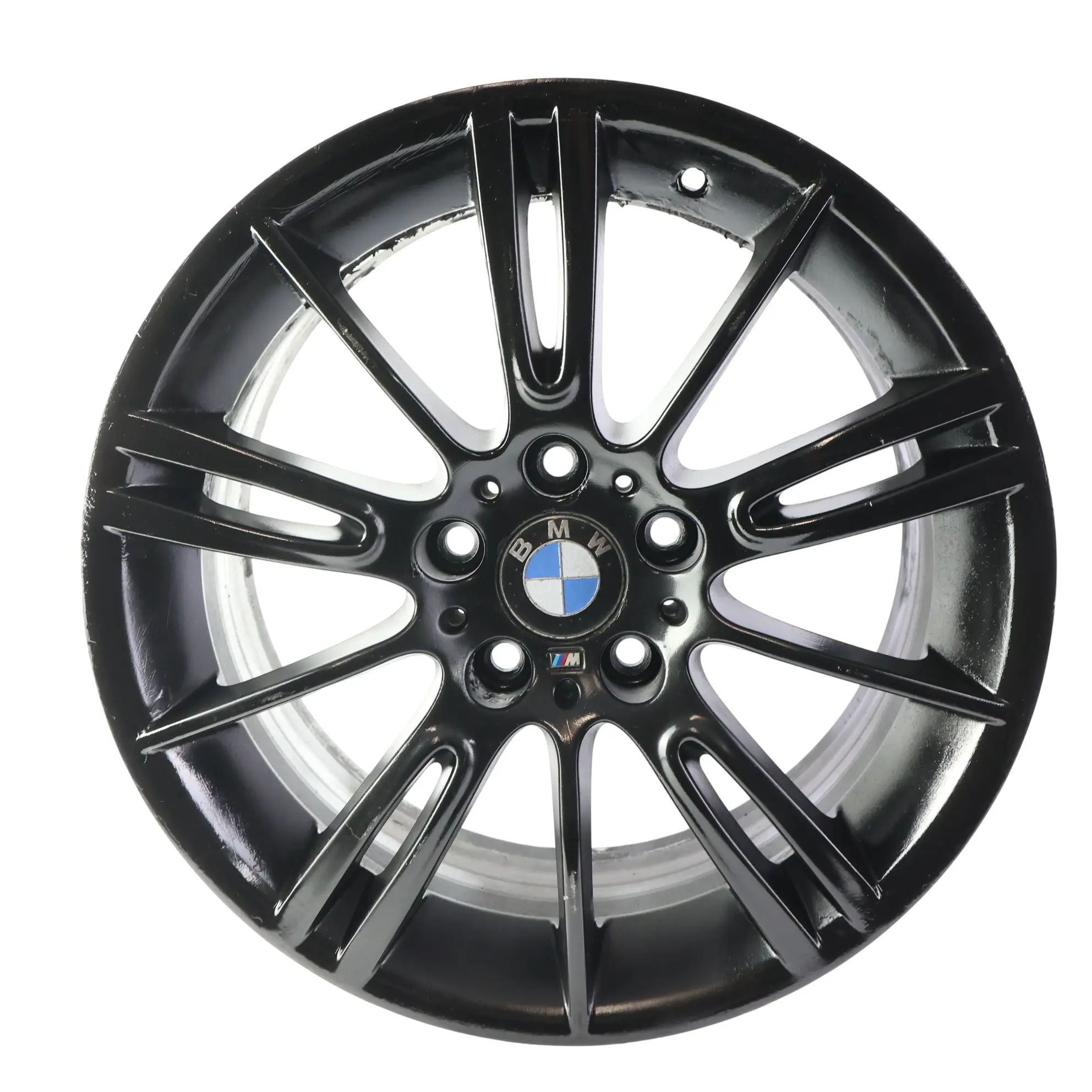 BMW E90 E91 E92 E93 Schwarz Vorder rad felge 18" 8J ET:34 M Spider Speiche 193