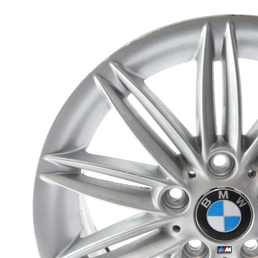 Gris Llanta De aleacion 17 "7J ET:47 M Doble Spoke 207 para BMW E81 E82 E87 con número de pieza 8036937 BMW E81 E82 E87 Gris Llanta De aleacion 17 "7J ET:47 M Doble Spoke 207 - SKU 8036937-5 - Número de pieza 8036937