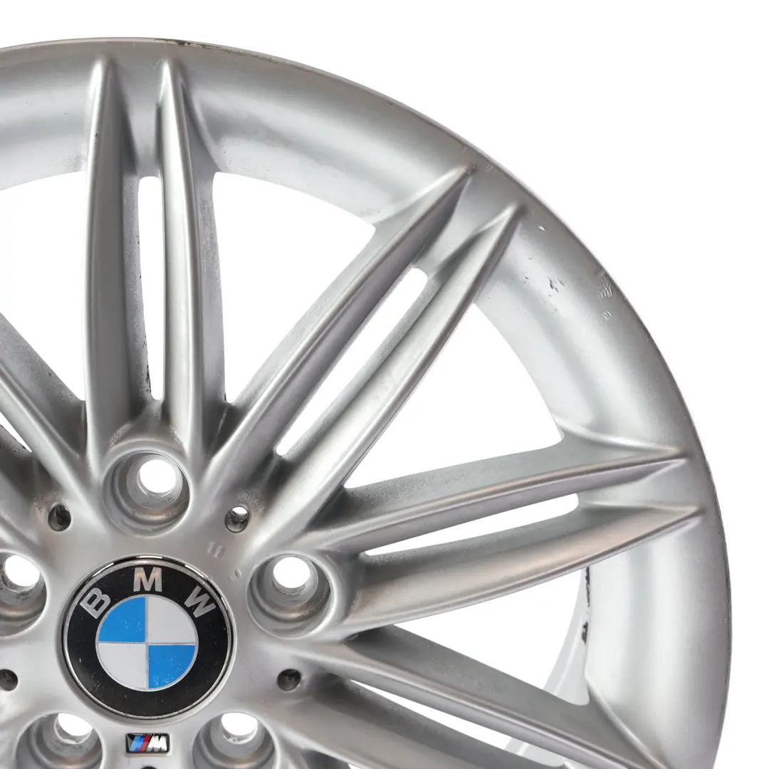 Gris Llanta De aleacion 17 "7J ET:47 M Doble Spoke 207 para BMW E81 E82 E87 con número de pieza 8036937 BMW E81 E82 E87 Gris Llanta De aleacion 17 "7J ET:47 M Doble Spoke 207 - SKU 8036937-5 - Número de pieza 8036937