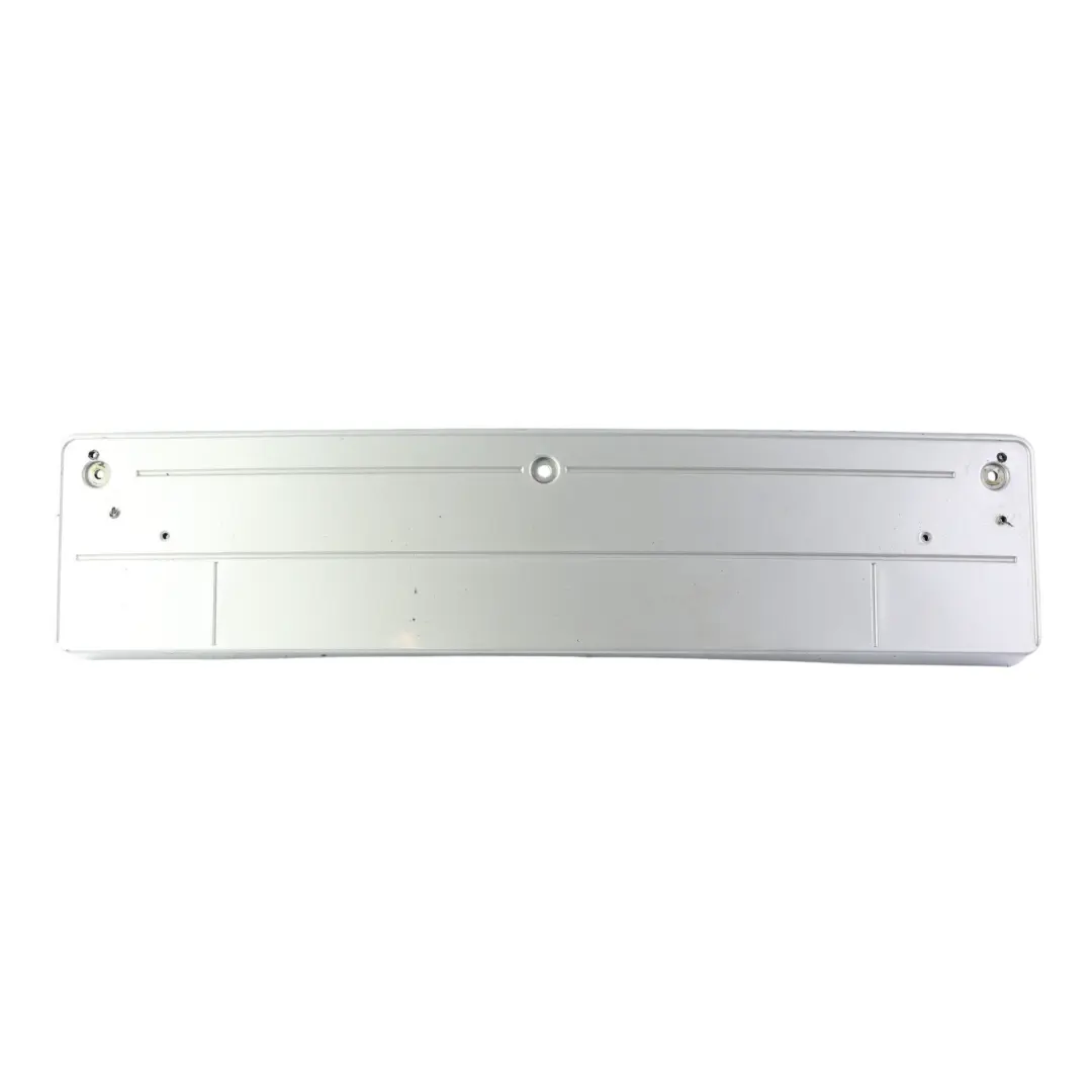 BMW X5 E70 Front Bumper License Plate Holder Support Titansilber Metallic 354 - SKU 8037268-TS - Part number 8037268