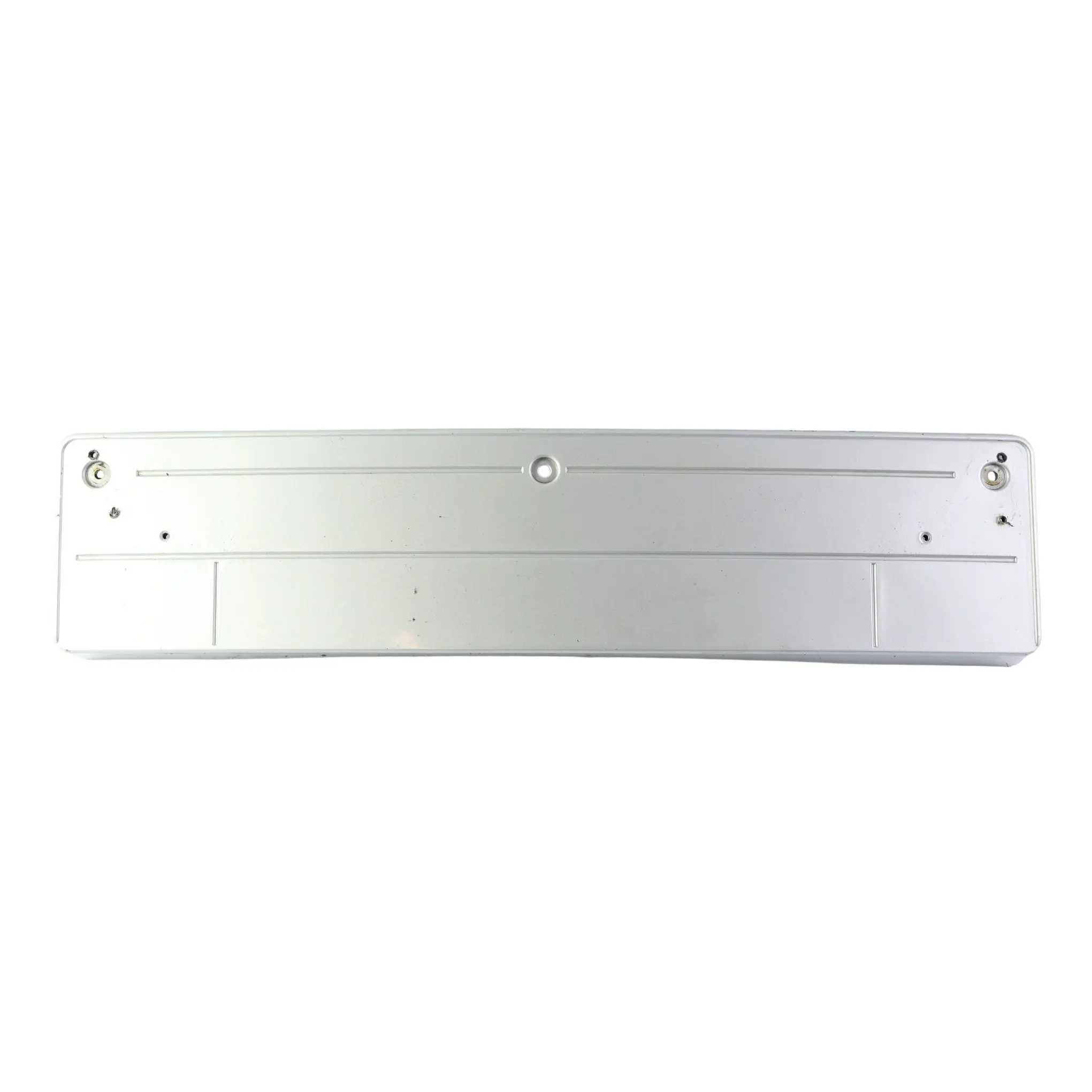 BMW X5 E70 Front Bumper License Plate Holder Support Titansilber Metallic 354