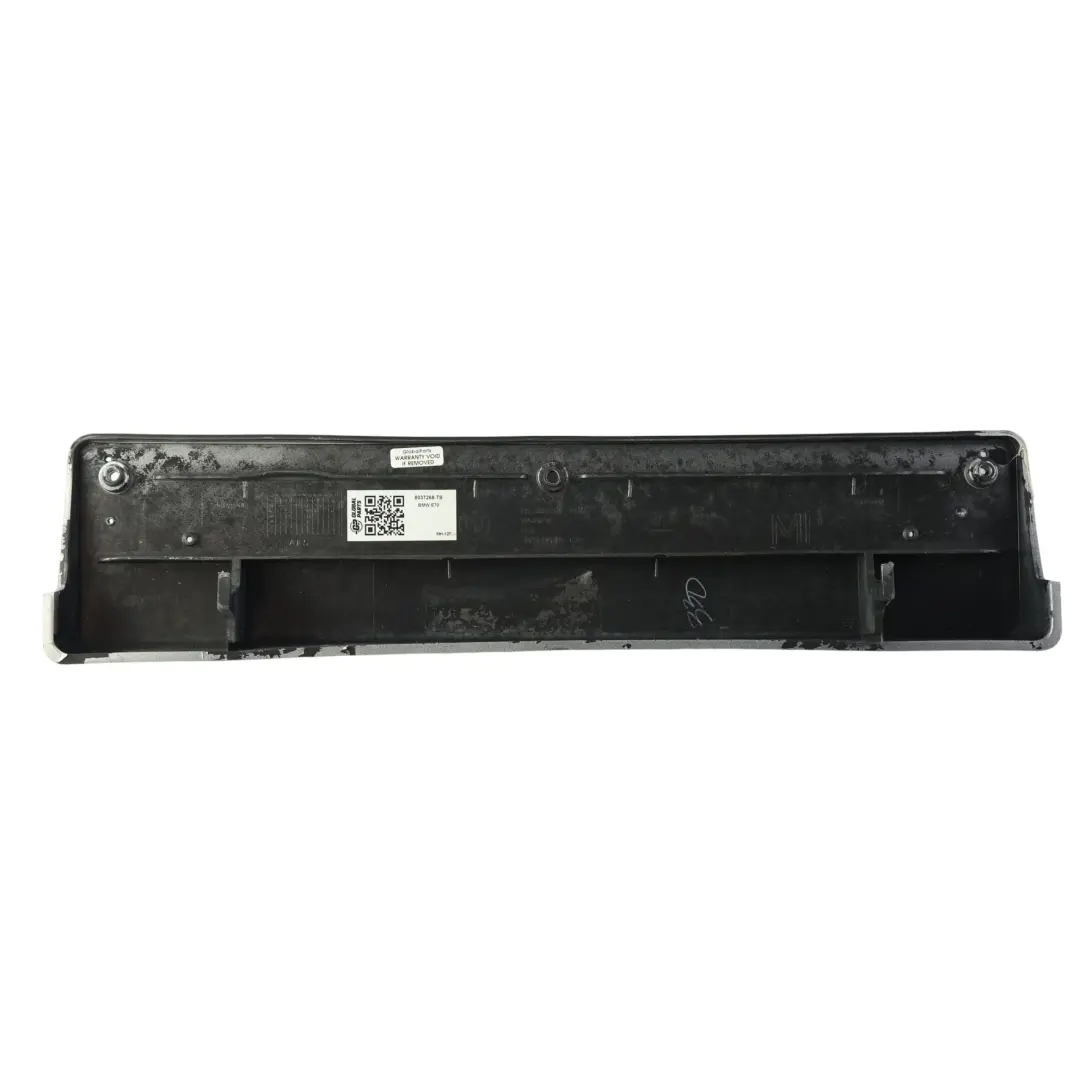 BMW X5 E70 Front Bumper License Plate Holder Support Titansilber Metallic 354 - SKU 8037268-TS - Part number 8037268