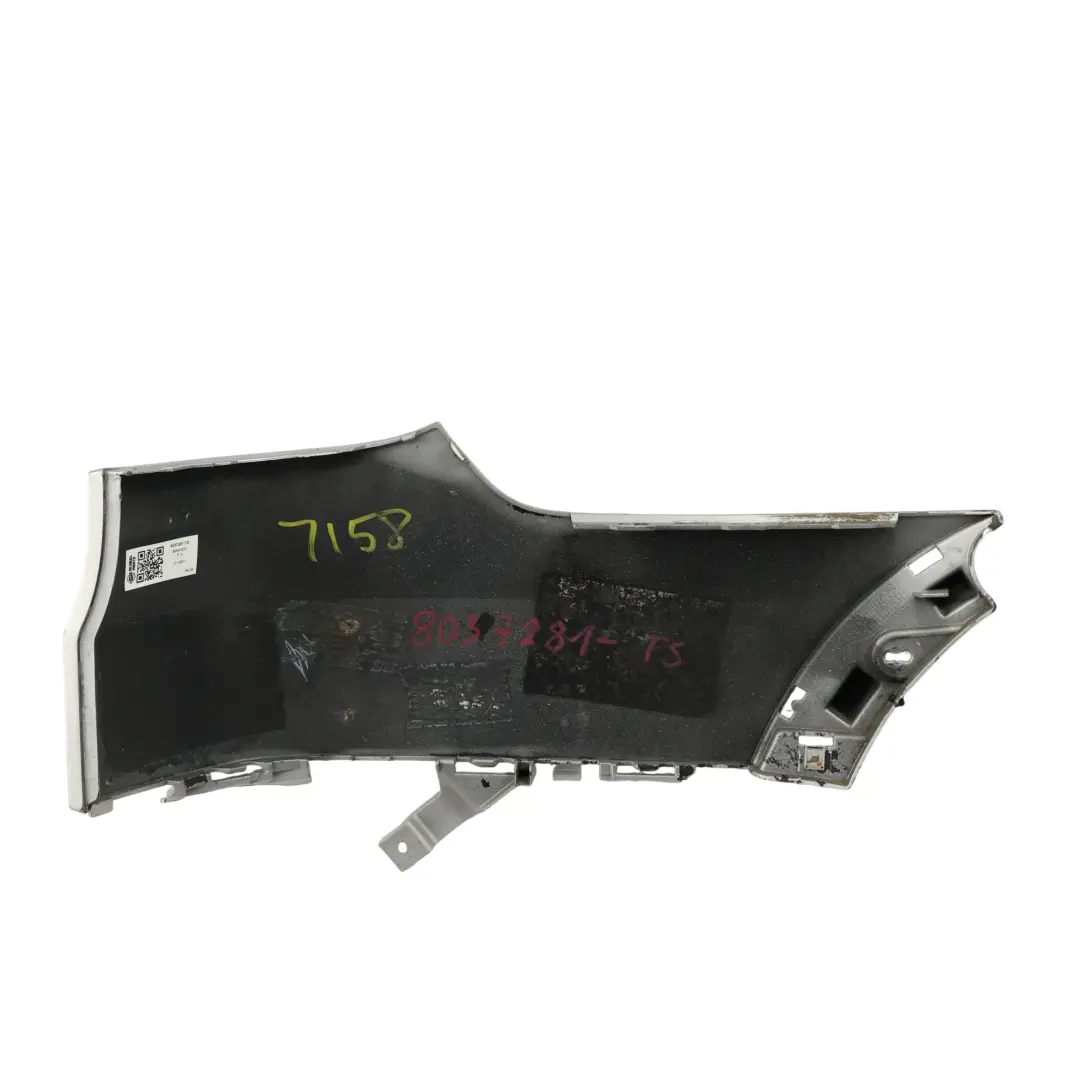 BMW X5 E70 M Sport Rear Bumper Left N/S Lateral Trim Panel Titan Silver - 354 - SKU 8037281-TS - Part number 8037281