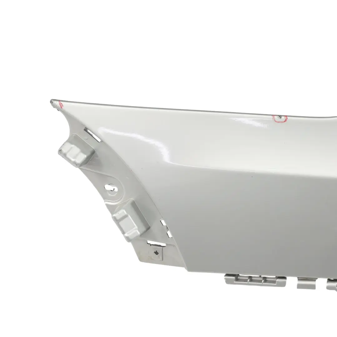 Bumper Left N/S Lateral Trim Panel Titan Silver - 354 to BMW X5 E70 M Sport Rear with Part number 8037281 BMW X5 E70 M Sport Rear Bumper Left N/S Lateral Trim Panel Titan Silver - 354 - SKU 8037281-TS - Part number 8037281