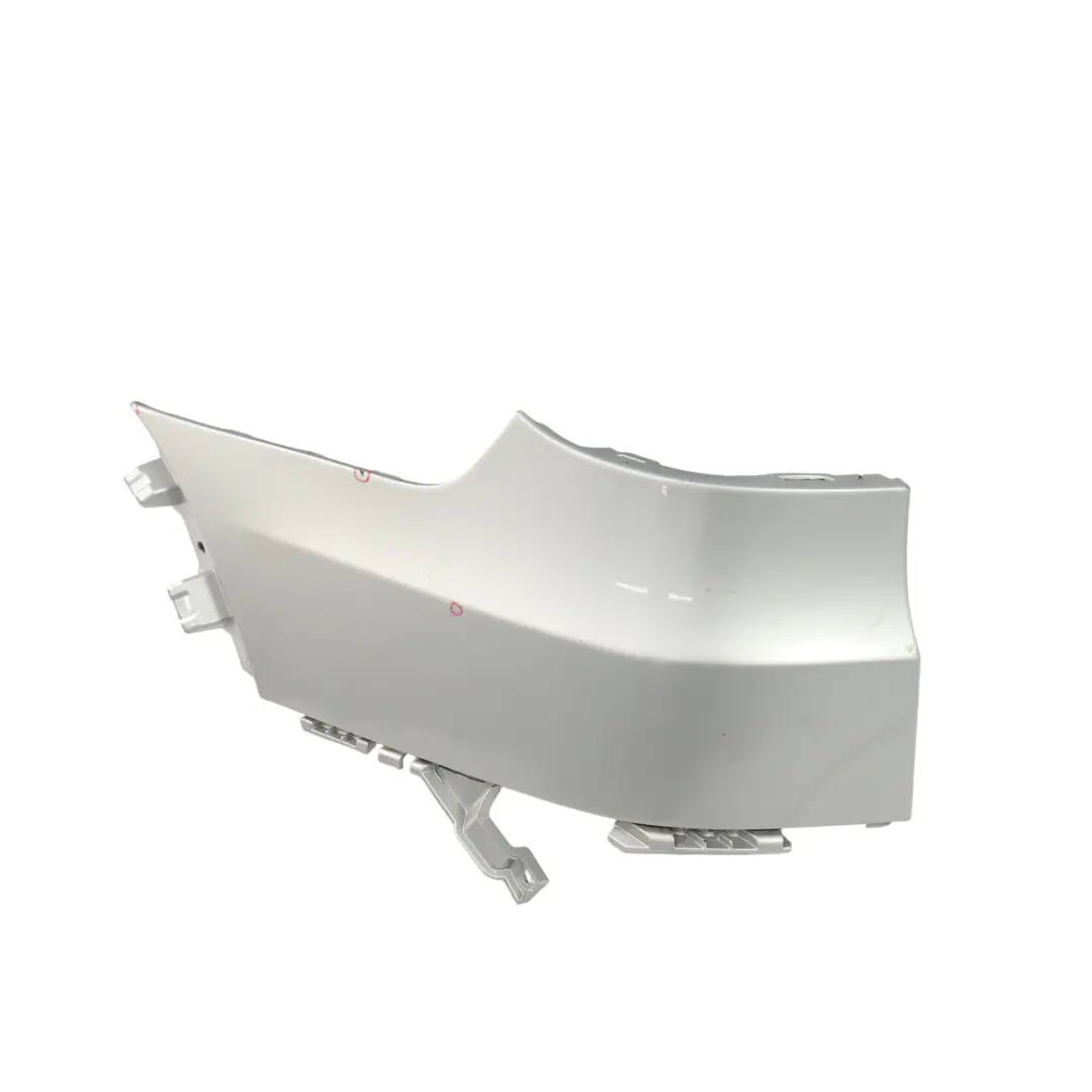 Bumper Left N/S Lateral Trim Panel Titan Silver - 354 to BMW X5 E70 M Sport Rear with Part number 8037281 BMW X5 E70 M Sport Rear Bumper Left N/S Lateral Trim Panel Titan Silver - 354 - SKU 8037281-TS - Part number 8037281