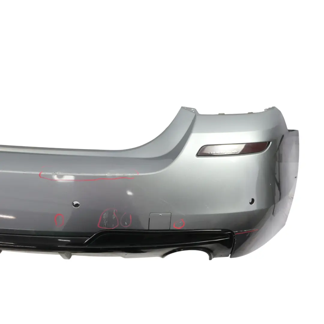 BMW F10 Zderzak Tylny M-Pakiet PDC Titansilber Srebrny Metalik - 354 - SKU 8048594-SCG - Numer Części 8048594