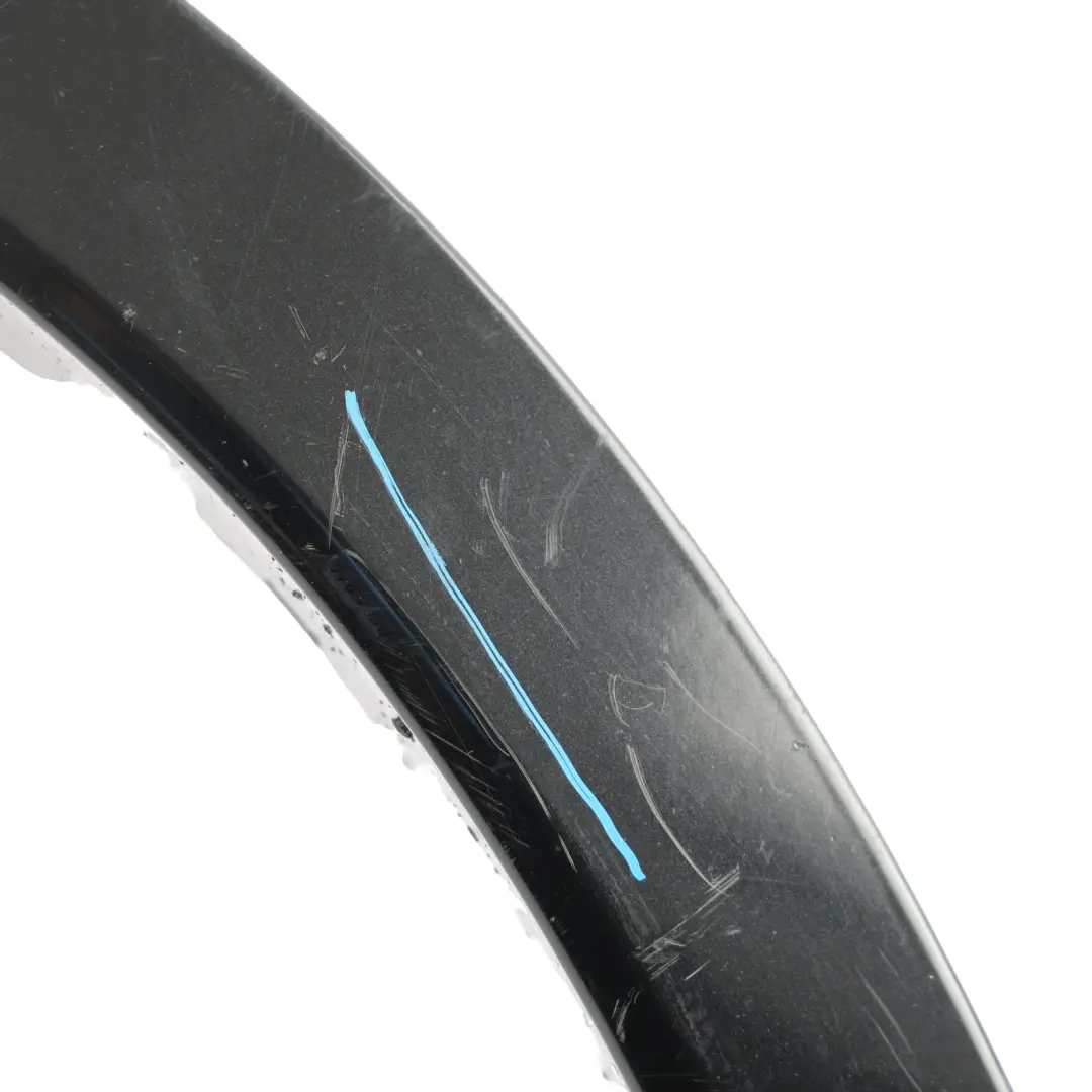 BMW X3 F25 M Cubre Paso Rueda Moldura Trasera Derecha Negro Zafiro - 475 - SKU 8052078-BS - Número de pieza 8052078