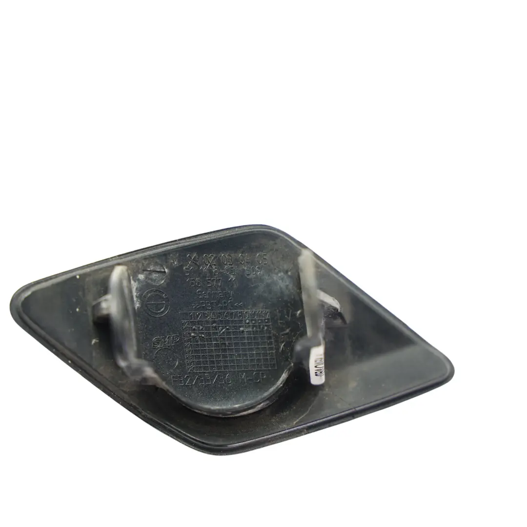 BMW F32 M Sport Scheinwerfer Waschanlage Abdeckung Links Saphirschwarz 475 - SKU 8060681-BS - Teilenummer 8060681